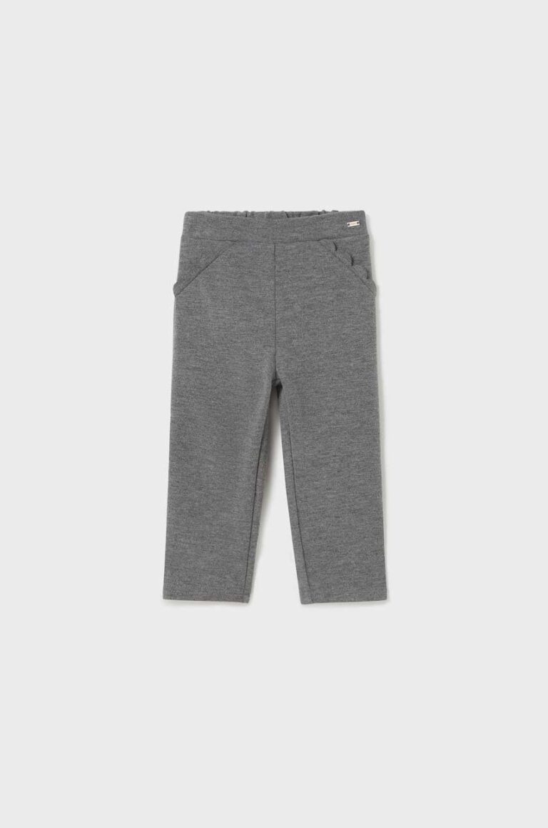 Mayoral pantaloni bebe culoarea gri