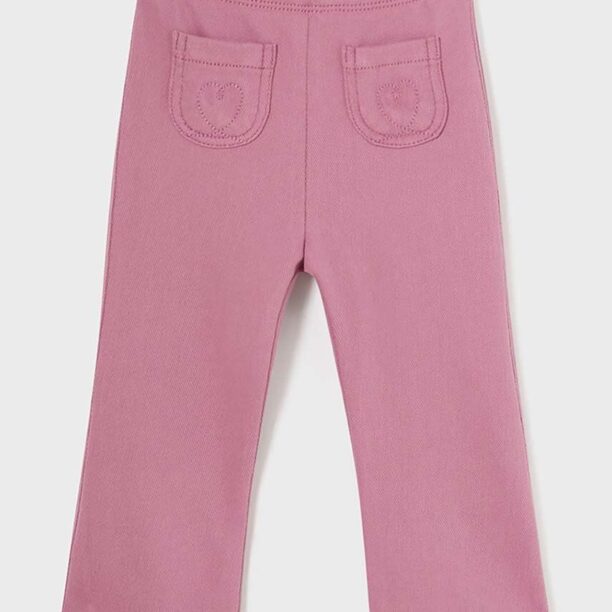 Mayoral pantaloni bebe culoarea roz