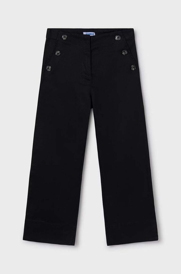 Mayoral pantaloni copii culoarea negru