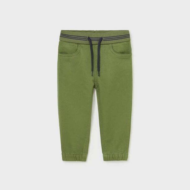 Mayoral pantaloni de trening pentru bebeluși jogger culoarea verde