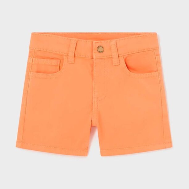 Mayoral pantaloni scurti bebe culoarea portocaliu