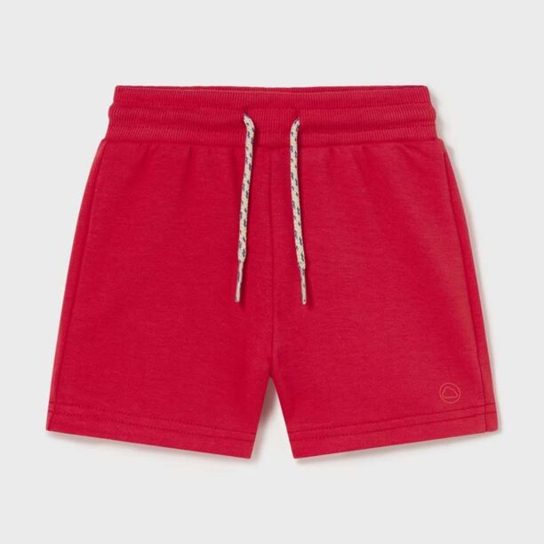 Mayoral pantaloni scurti bebe culoarea rosu