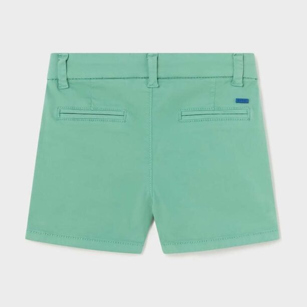 Mayoral pantaloni scurti bebe culoarea verde preţ