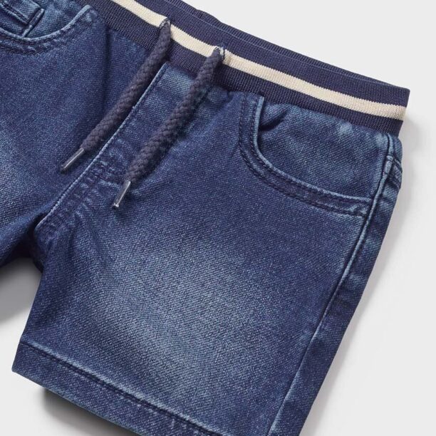 Mayoral pantaloni scurti bebe soft denim preţ