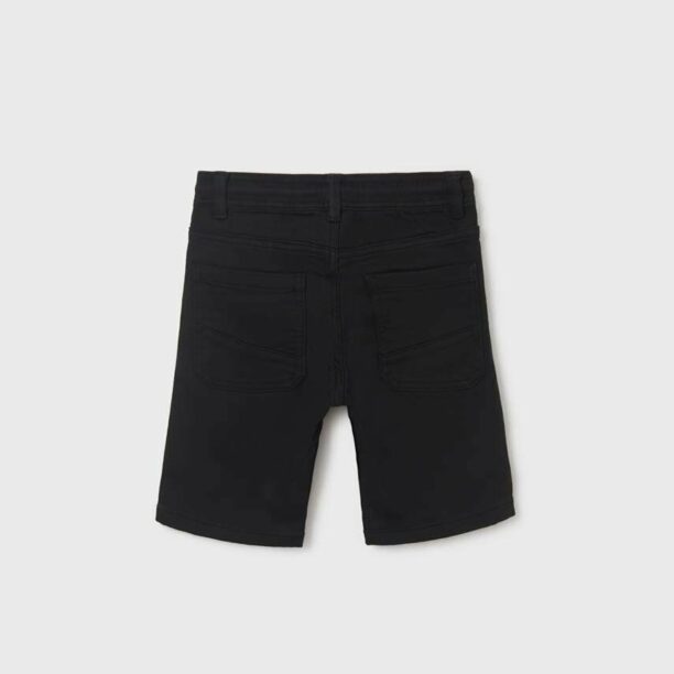 Mayoral pantaloni scurti copii culoarea negru preţ