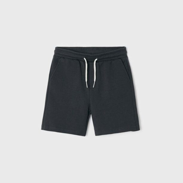 Mayoral pantaloni scurti copii culoarea negru