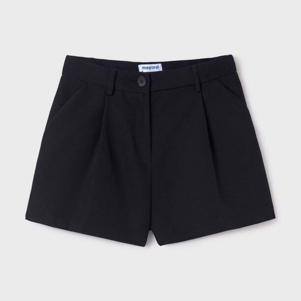 Mayoral pantaloni scurti copii culoarea negru