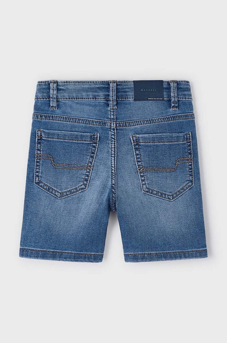 Mayoral pantaloni scurti din denim pentru copii soft denim preţ