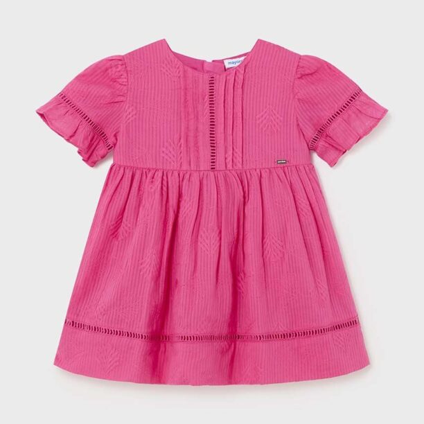 Mayoral rochie bebe culoarea roz