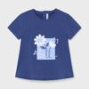 Mayoral tricou bebe culoarea albastru marin