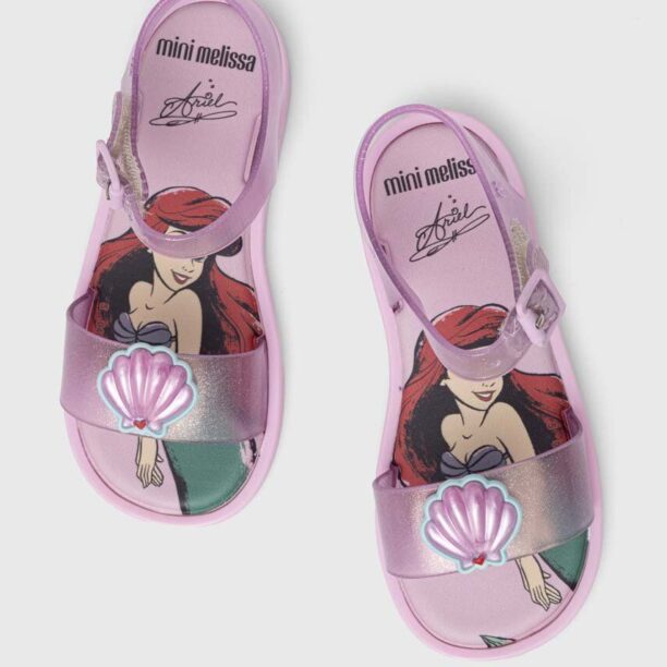 Melissa sandale copii MAR SANDAL DISNEY culoarea violet