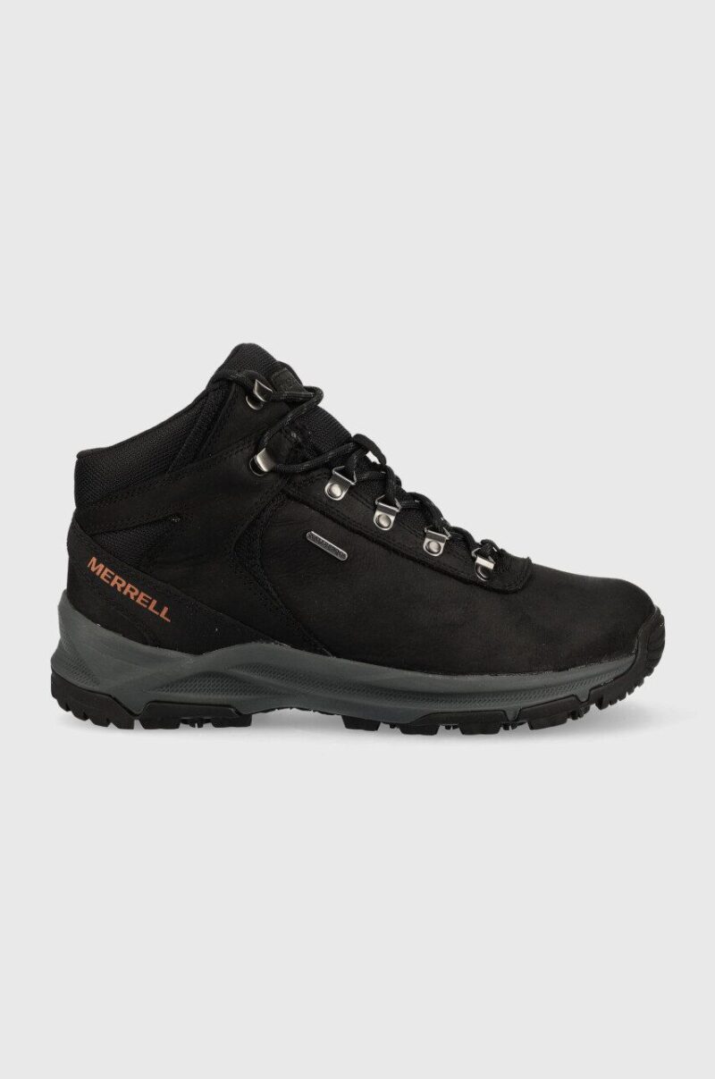 Merrell pantofi Erie Mid Leather Waterproof barbati