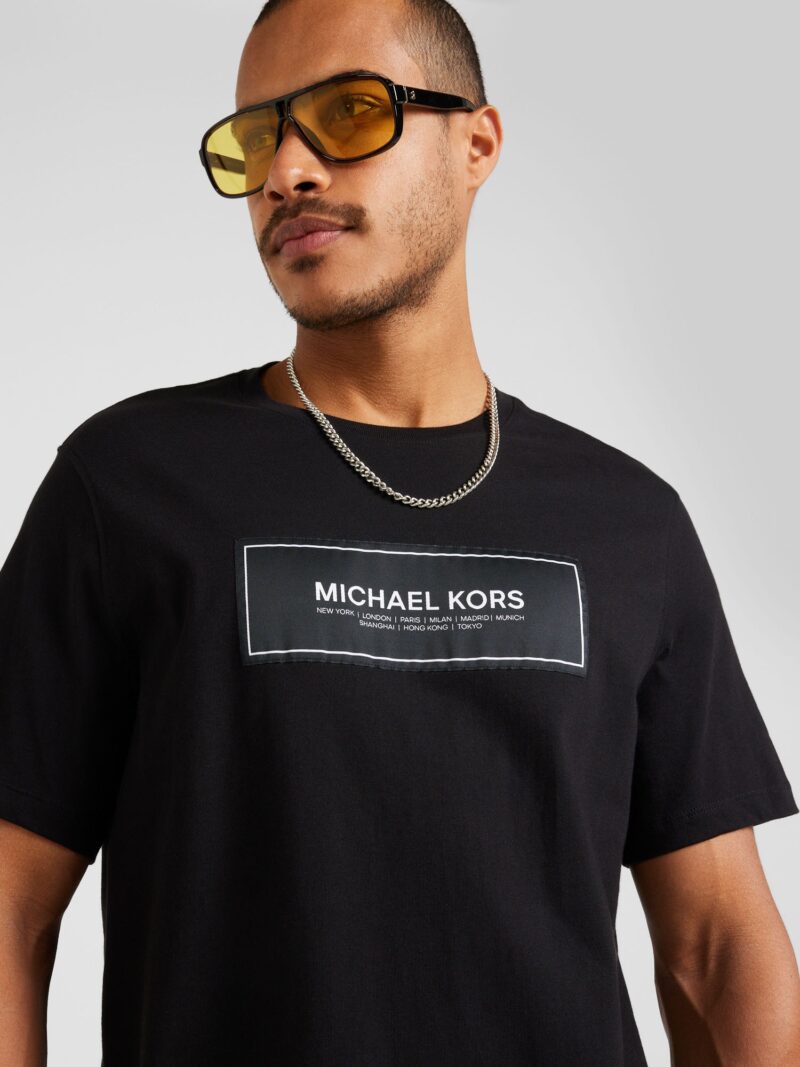 Cumpăra Michael Kors Tricou  negru / alb