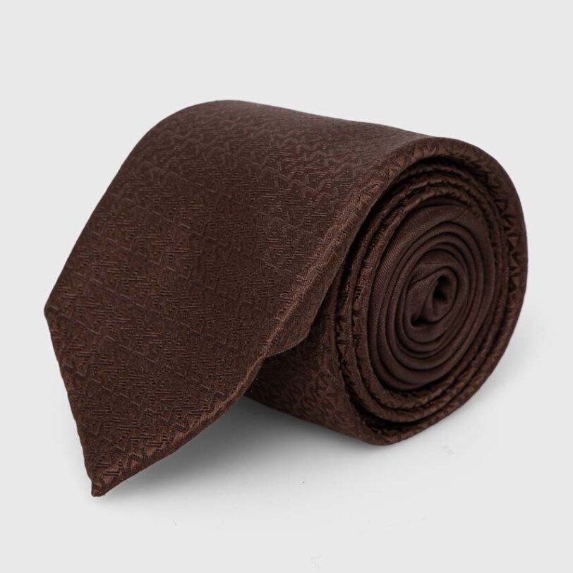 Michael Kors cravata de matase culoarea negru