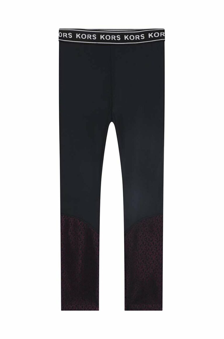 Michael Kors leggins copii culoarea negru