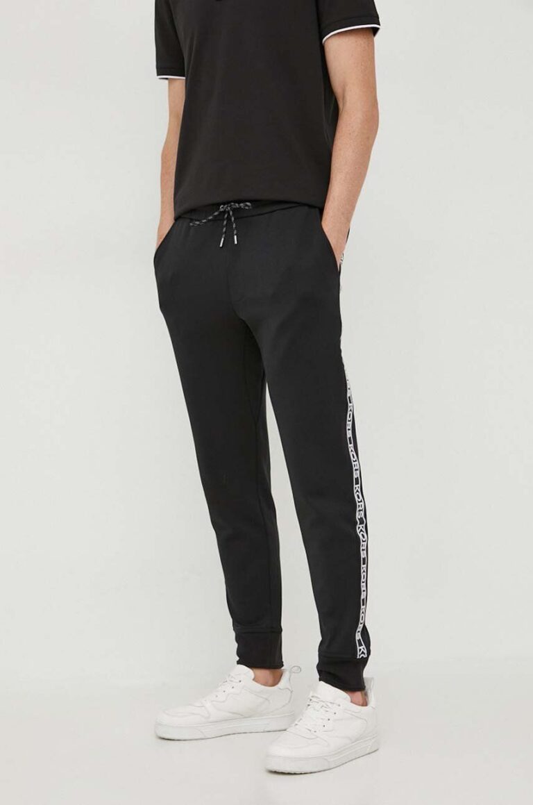 Michael Kors pantaloni de trening culoarea negru