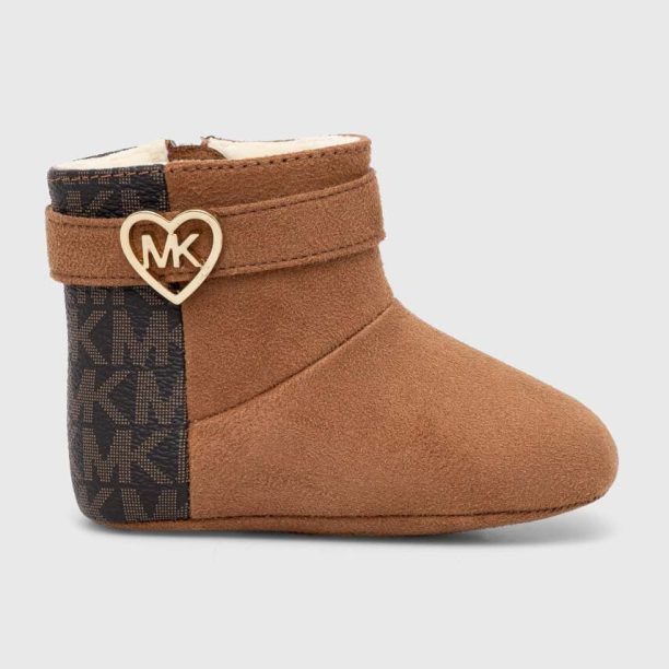 Michael Kors pantofi pentru bebelusi culoarea maro