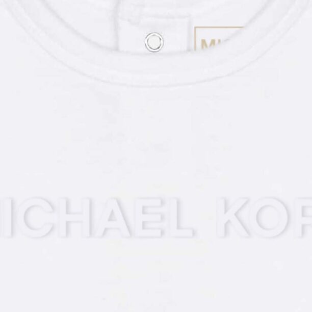 Michael Kors set de bumbac pentru bebelusi culoarea alb preţ