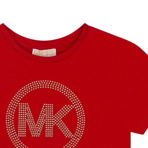 Michael Kors tricou copii culoarea rosu preţ