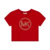 Michael Kors tricou copii culoarea rosu