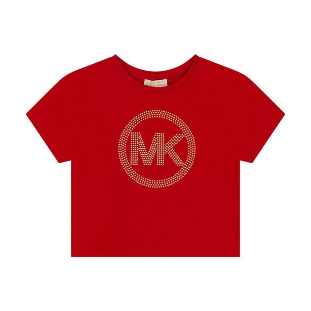 Michael Kors tricou copii culoarea rosu