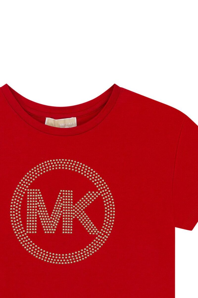 Michael Kors tricou de bumbac pentru copii culoarea rosu preţ