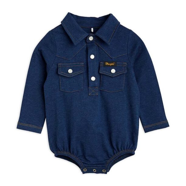 Mini Rodini body bebe Mini Rodini x Wrangler preţ