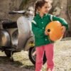 Mini Rodini geaca copii Mini Rodini x Wrangler culoarea verde