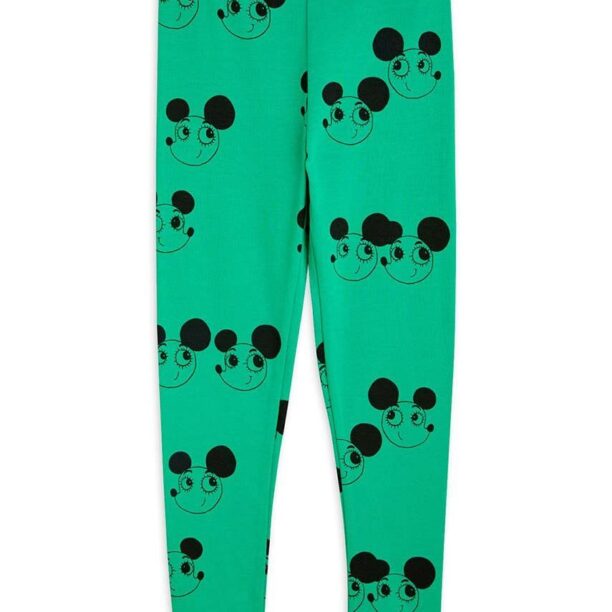 Mini Rodini leggins copii culoarea verde