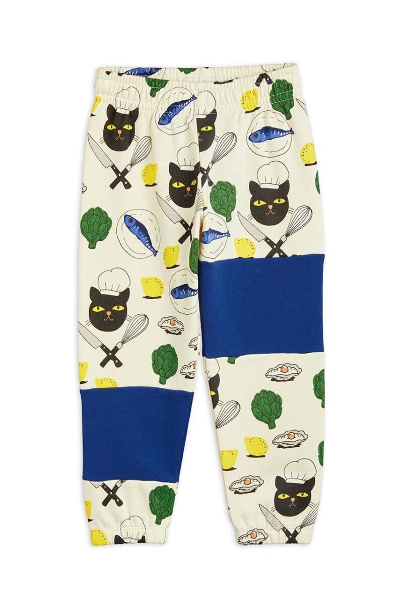 Mini Rodini pantaloni de trening din bumbac pentru copii modelator