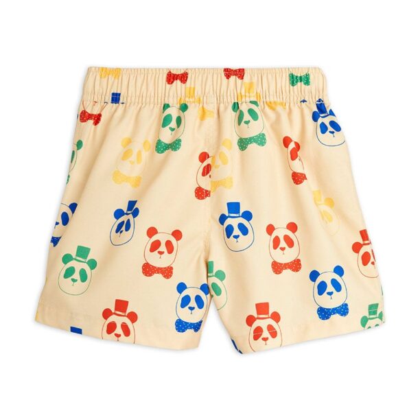 Mini Rodini pantaloni scurti de baie copii culoarea bej preţ