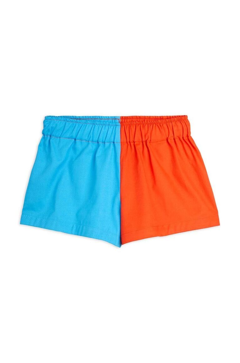 Mini Rodini pantaloni scurți din bumbac pentru copii neted preţ