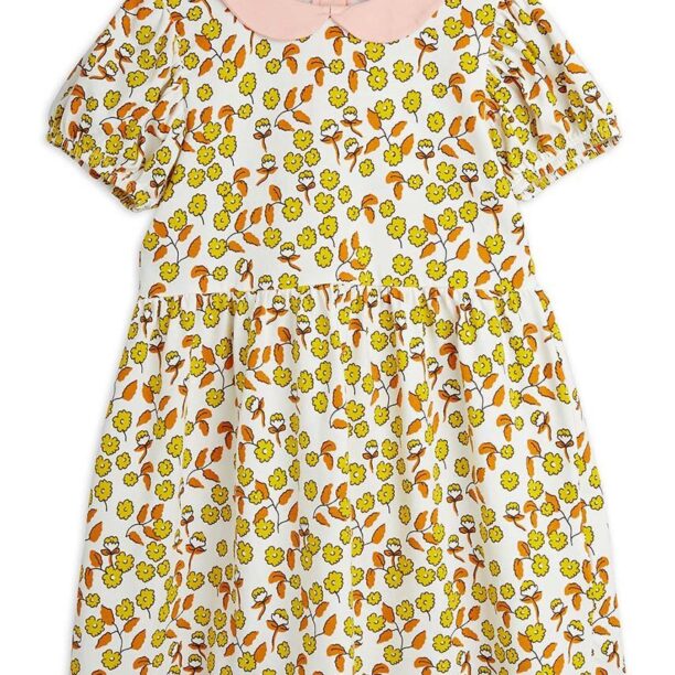 Mini Rodini rochie fete Flowers culoarea galben