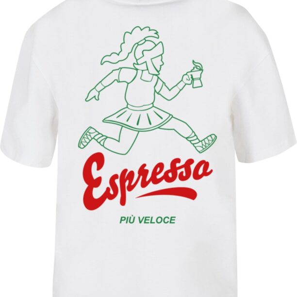 Miss Tee Tricou 'Più Veloce'  verde / roșu / alb