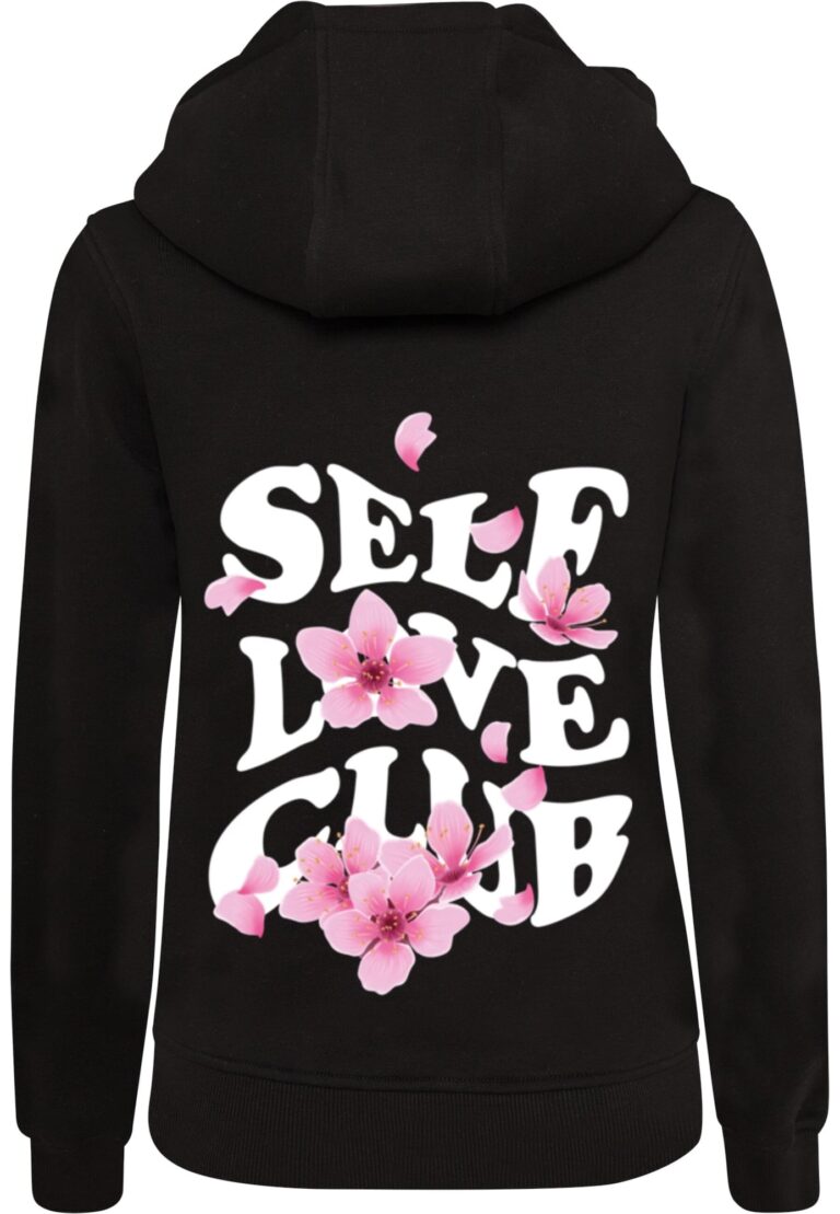 Mister Tee Bluză de molton 'Self Love Club'  roz / roz / negru / alb