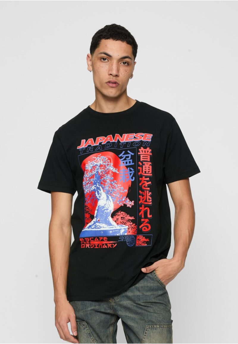 Mister Tee Tricou 'Japanese Tradition'  lila / roșu / negru / alb preţ