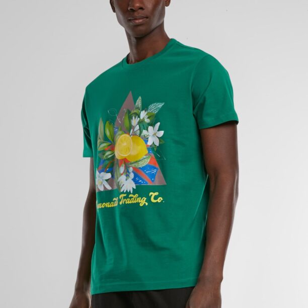 Mister Tee Tricou 'Lemonade'  albastru / galben / verde / alb preţ