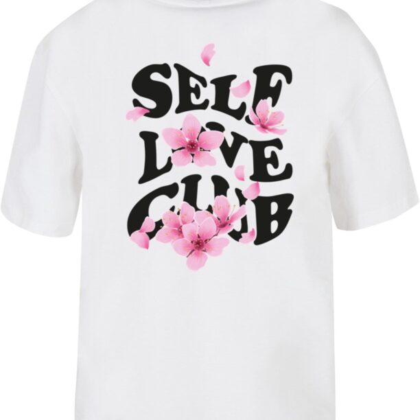 Mister Tee Tricou 'Self Love Club'  roz / roz / negru / alb preţ