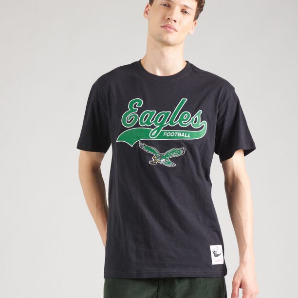 Mitchell & Ness Tricou  galben / verde deschis / negru / alb