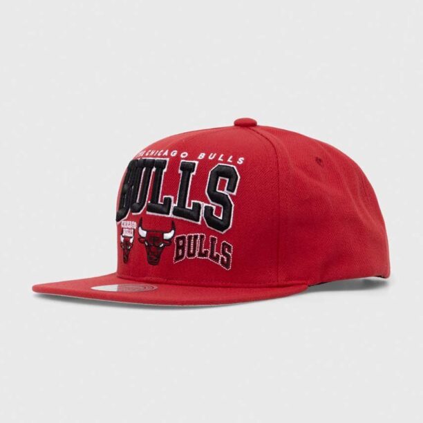 Mitchell&Ness sapca CHICAGO BULLS culoarea rosu