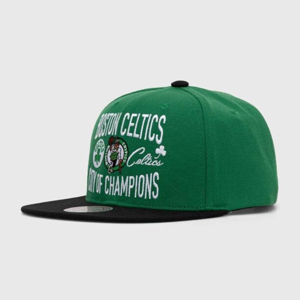 Mitchell&Ness sapca NBA BOSTON CELTICS culoarea verde