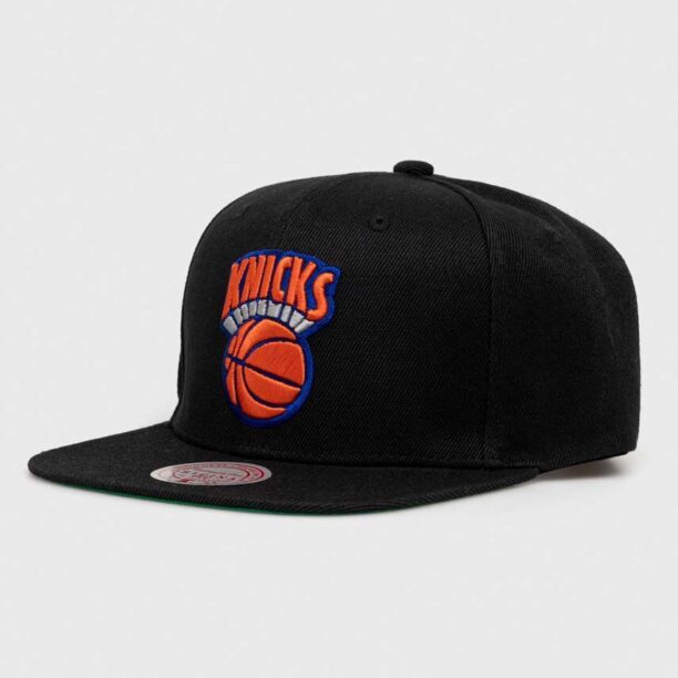 Mitchell&Ness sapca NEW YORK KNICKS culoarea negru