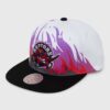 Mitchell&Ness șapcă de baseball din bumbac TORONTO RAPTORS culoarea alb