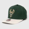 Mitchell&Ness șapcă din amestec de lână Milwaukee Bucks culoarea verde