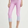 Mizuno leggins de alergare Impulse Core culoarea roz