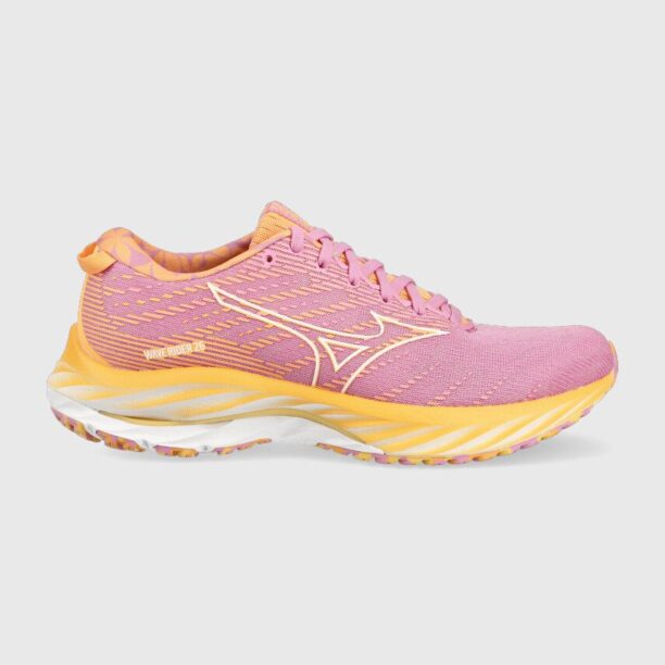 Mizuno pantofi de alergat Wave Rider 26 x Roxy culoarea roz