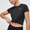 Mizuno tricou de alergare Impulse core culoarea negru