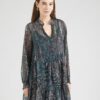 Molly BRACKEN Rochie  cyan / auriu / negru