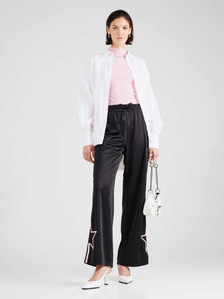 Cumpăra Monki Pantaloni  roz / negru