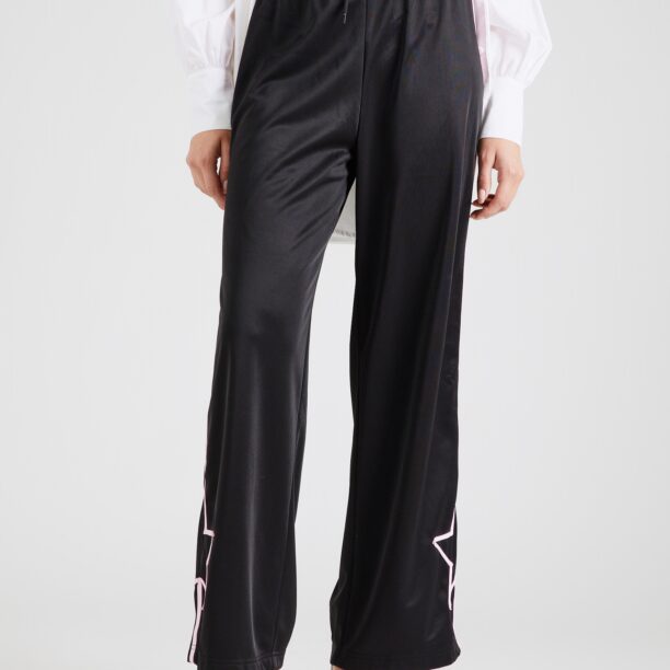 Monki Pantaloni  roz / negru